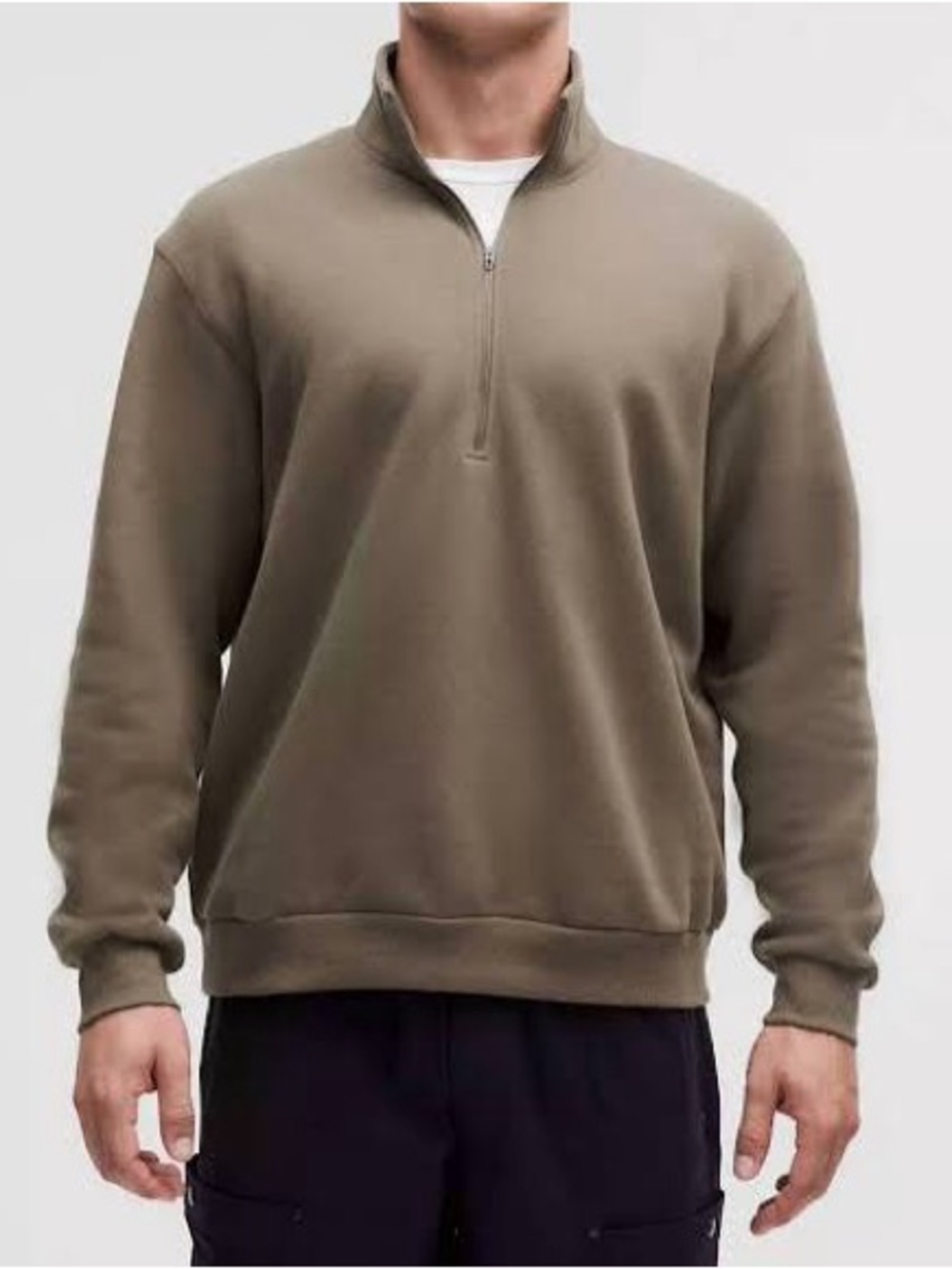 Steady state Quarter-Zip Men's Sweater Pullover in Nomad